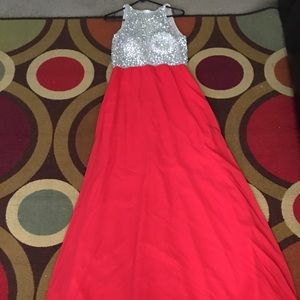 Dresses - Red & silver prom Dresses - Red & silver prom
